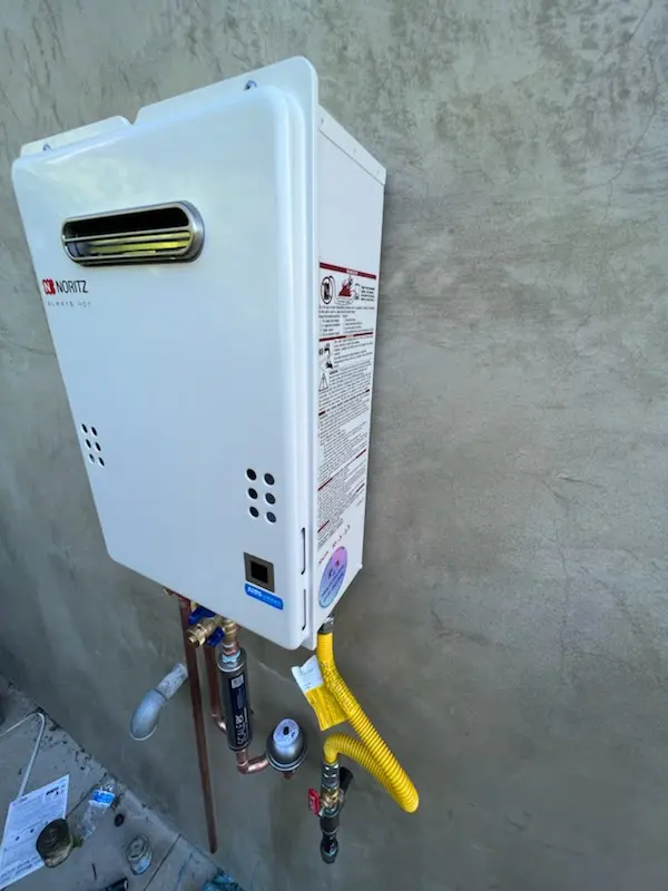 Tankless water heater installation for Wilemon Acres homes